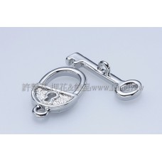 寶物鎖鍊條配件正白A:12x22mm B:5x231mm-1包-2對