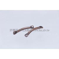 16mm雙孔彎曲連接配件-10個