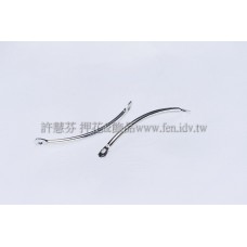 21mm雙孔彎曲連接配件-10個