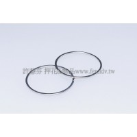 25mm圓形銅製圈-1包-5個