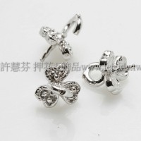 三葉草粘貼夾頭正白--5*7mm	1包-3個