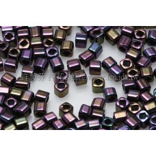 1.5mm方管日本珠-金屬紫鳶尾花色-5g