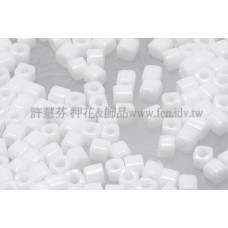 1.5mm方管日本珠-不透明雪白色-5g