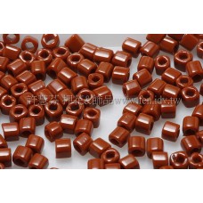 1.5mm方管日本珠-不透明磚紅咖啡色-5g