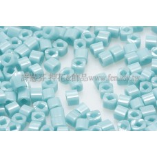 1.5mm方管日本珠-不透明藍綠松石色-5g