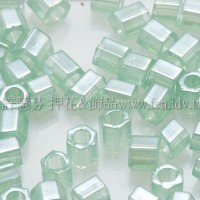 3mm方管日本珠錫蘭芹菜色--10g