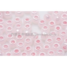 3mm圓管日本珠斯里蘭卡珠光純真粉紅色--10g