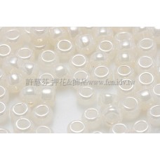 3mm圓管日本珠斯里蘭卡珠光象牙白色--10g