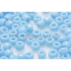3mm圓管日本珠不透明嬰兒藍色--10g