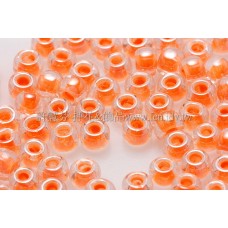 3mm圓管日本珠亮彩螢光菊色--10g