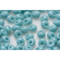 3mm包包日本珠-不透明藍綠松石色-10g