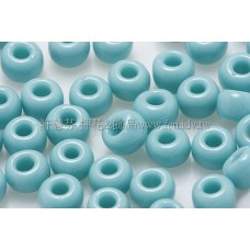 4mm日本珠-不透明藍綠松石色-10g