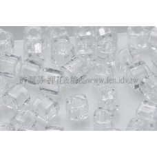 3mm方管日本珠透明水晶色--10g