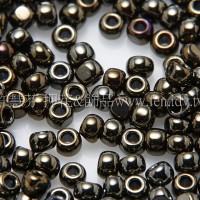 1.5mm日本珠-金屬咖啡鳶尾花色-5g