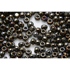 1.5mm日本珠-金屬咖啡鳶尾花色-5g