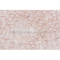 1.5mm日本珠-透明珠光水蜜桃色-5g