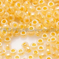 1.5mm日本珠-透明珠光桃菊色-5g