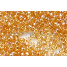 1.5mm日本珠-透明彩虹黃玉色-5g