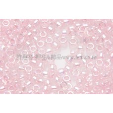 1.5mm日本珠-透明彩虹芭蕾粉紅色-5g
