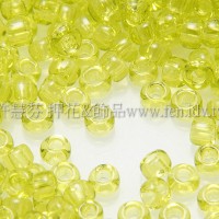 1.5mm日本珠-透明檸檬綠色-5g