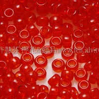 1.5mm日本珠-透明紅色-5g
