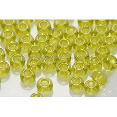 2mm日本珠透明-嫩綠色--10g
