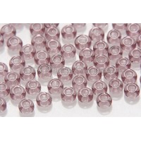 2mm日本珠透明-紫藕色--10g