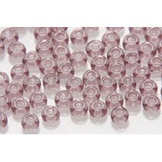2mm日本珠透明-紫藕色--10g