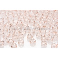 2mm日本珠透明-霧玫瑰色--10g