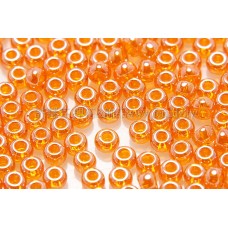 2mm日本珠透明-珠光鮮菊色--10g