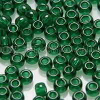 2mm日本珠透明-森林深綠色--10g