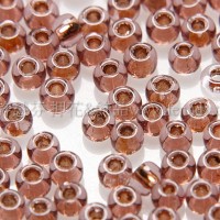 2mm日本珠透明-紫紅葡萄色--10g