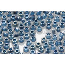 2mm日本珠透明-七彩蔚藍色--10g