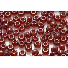 2mm日本珠半透明-七彩紅葡萄色--5g