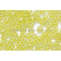 2mm日本珠霧面半透明-嬰兒嫩綠色--10g