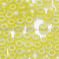 2mm日本珠霧面半透明-嬰兒嫩綠色--10g