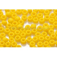 2mm日本珠不透明-鮮黃色--10g