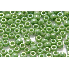 2mm日本珠珍珠光-草綠色--10g