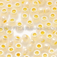 2mm日本珠珍珠光-蜜橙色--10g