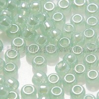 2mm日本珠珍珠光-蘋果綠色--10g