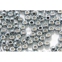 2mm日本珠金屬光-淺灰藍色--10g