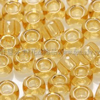 3mm日本珠透明蜂蜜黃色--10g