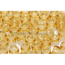 3mm日本珠透明蜂蜜黃色--10g