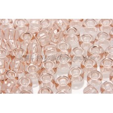 3mm日本珠透明水蜜桃色--10g