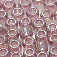 3mm日本珠珠光透明薰衣草紫色--10g