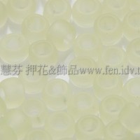 3mm日本珠半透明糖果綠色--10g