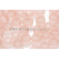 4mm日本珠-霧面柔光水蜜桃色-10g