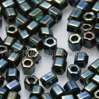 2mm短管日本珠金屬愛麗絲紫色10g