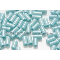 3mm短圓管日本珠土耳其藍10g