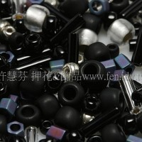 繽紛珠寶盒-黑絲戎銀混合--10g